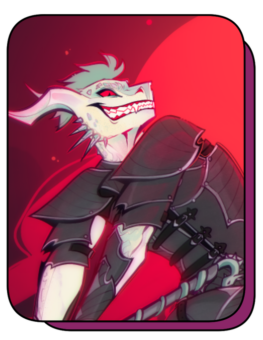 Digital drawing of an anthropomorphic dog excitedly hugging his cat boyfriend.