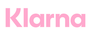 Klarna's pink logo.