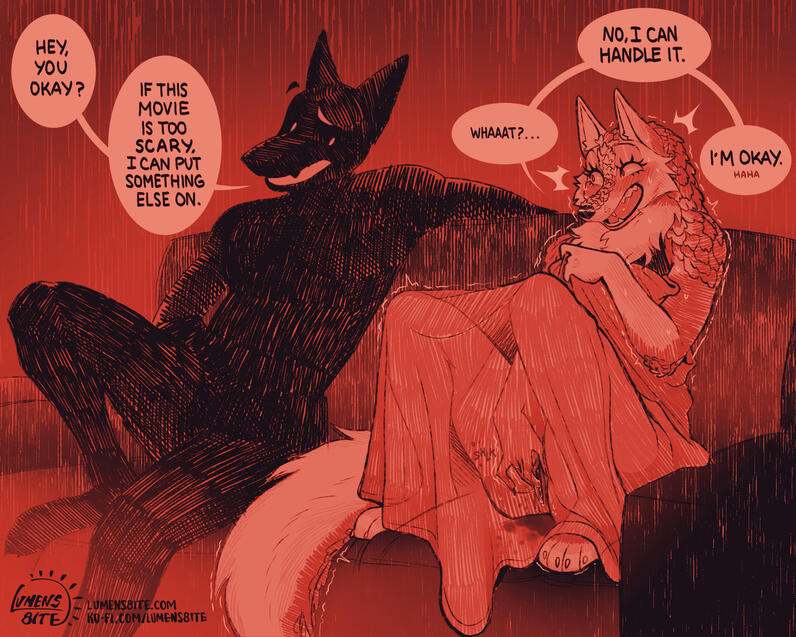 Pangolinfox - Kinktober 9