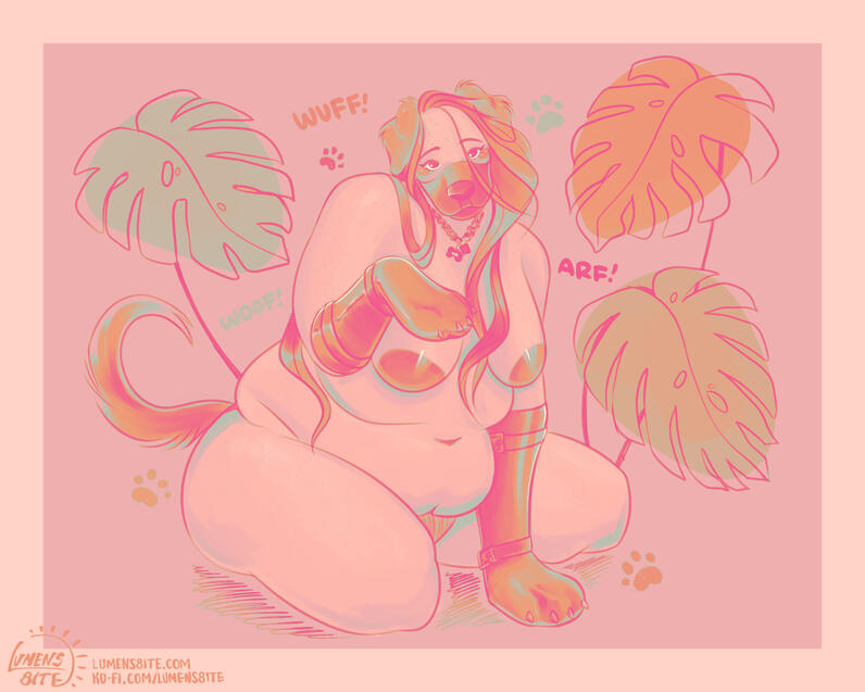 Woodlanddog - Monochrome